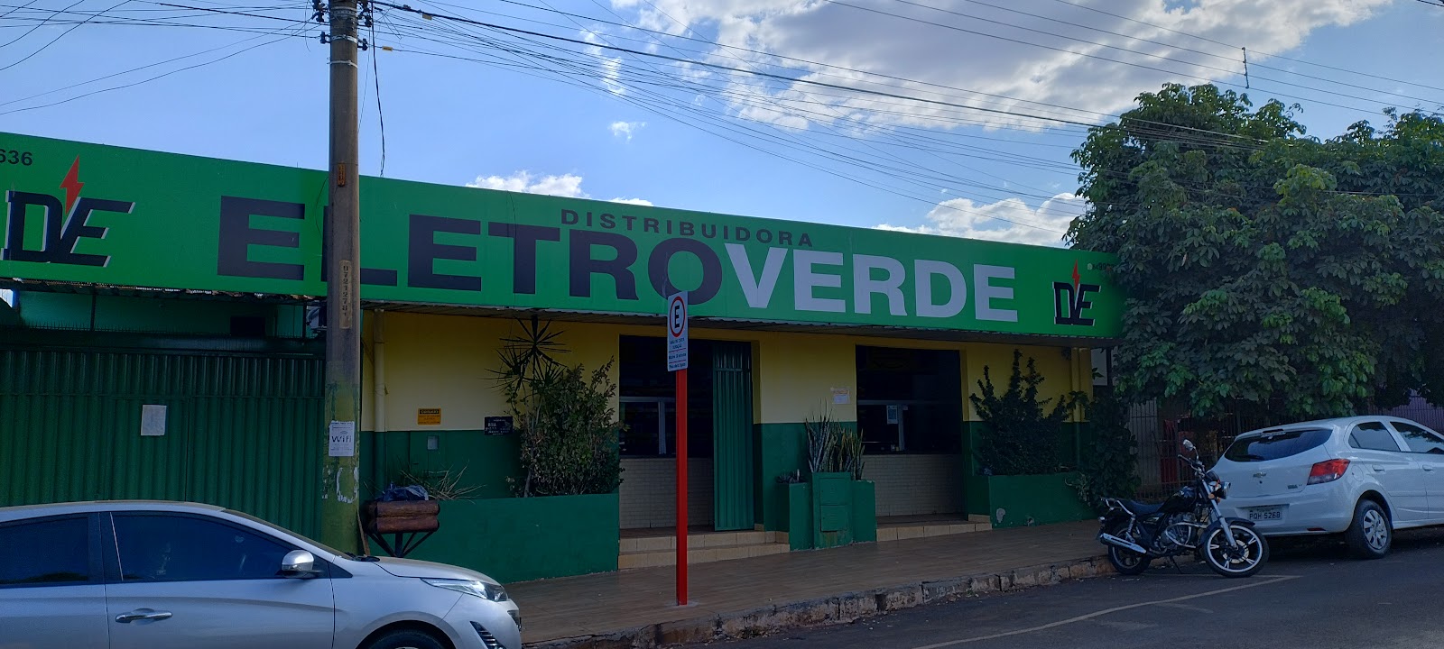 Logotipo da Distribuidora Eletroverde em Rio Verde - GO