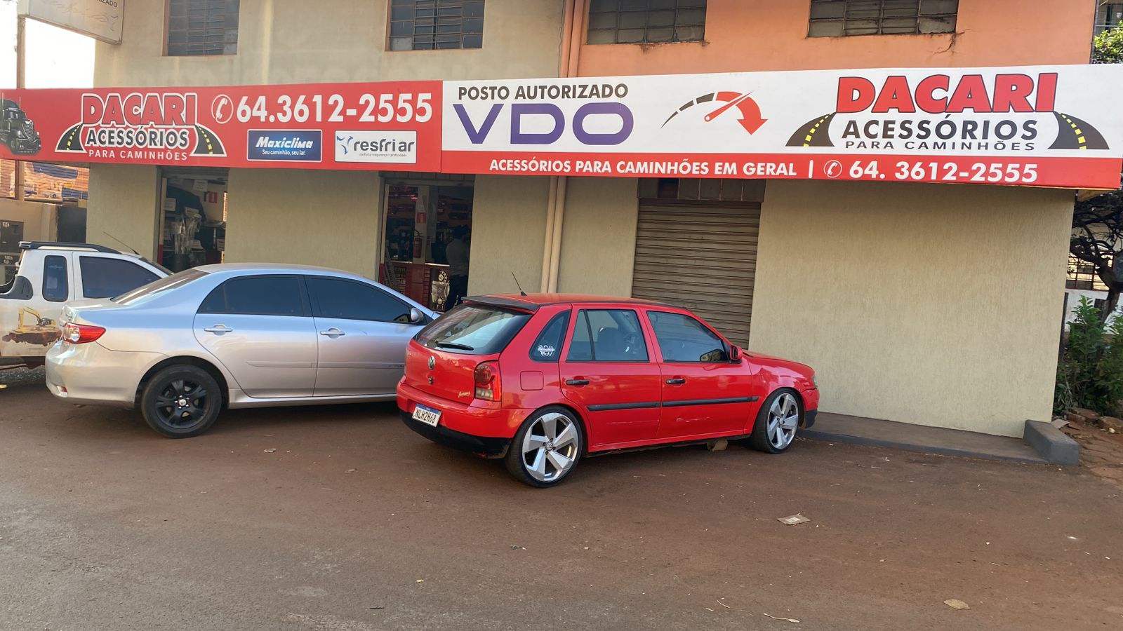 Logotipo da Dacari - Acessórios para Caminhão - Loja Vila Maria em Rio Verde - GO