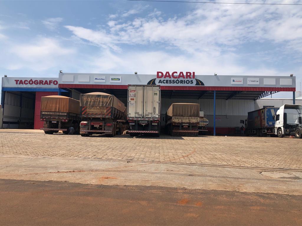 Logotipo da Dacari - Acessórios para Caminhão - Loja Setor Empresarial Nova Aliança em Rio Verde - GO