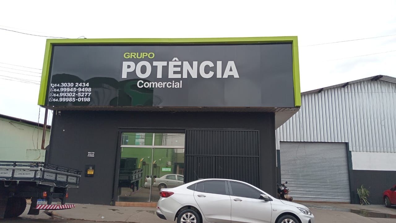 Logotipo da Grupo Potência Comercial em Rio Verde - GO