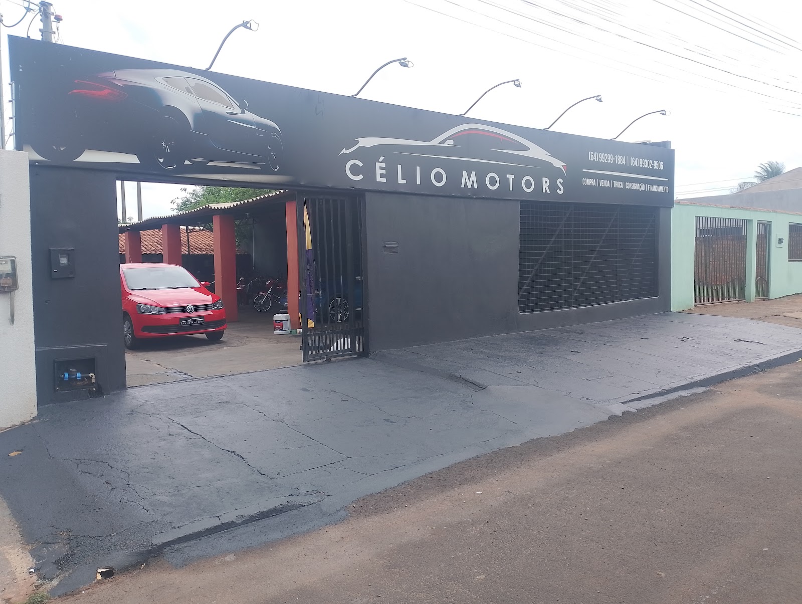 Logotipo da Célio Motors em Rio Verde - GO