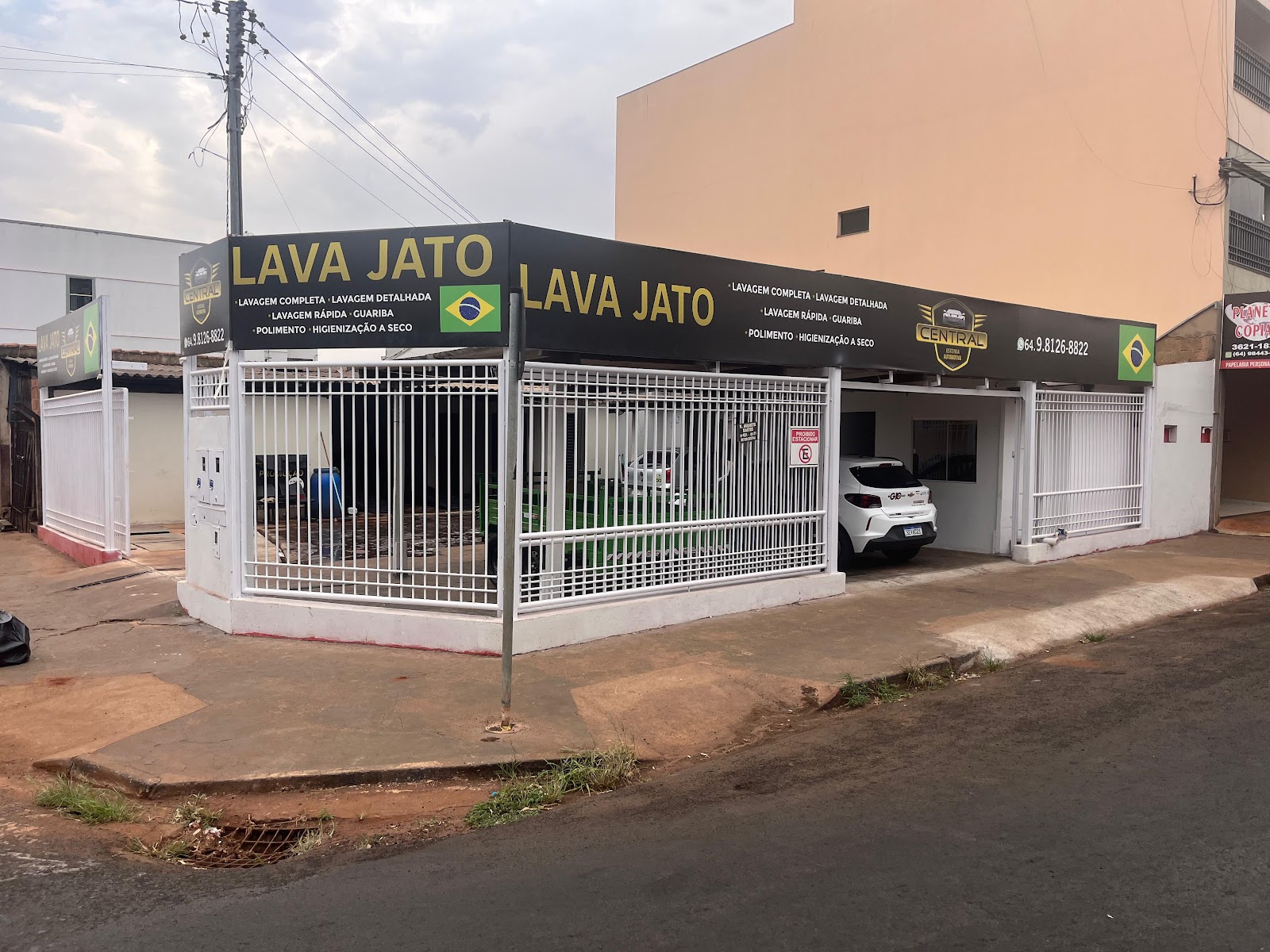 Logotipo da Central Estética Automotiva em Rio Verde - GO
