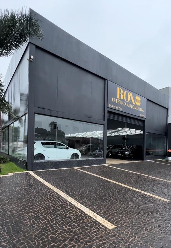 Logotipo da BOX66 Estética automotiva em Rio Verde - GO