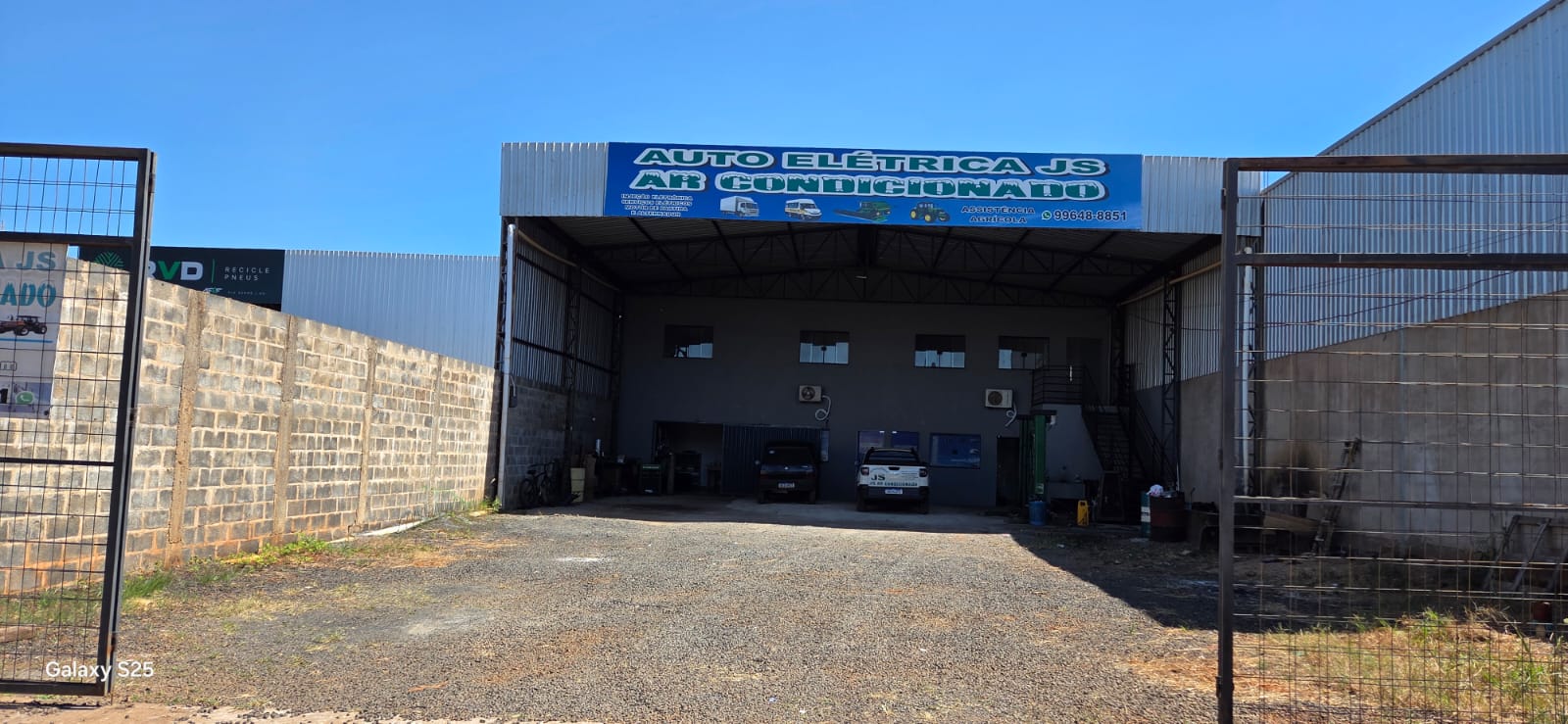 Logotipo da Auto elétrica js Ar condicionado em Rio Verde - GO