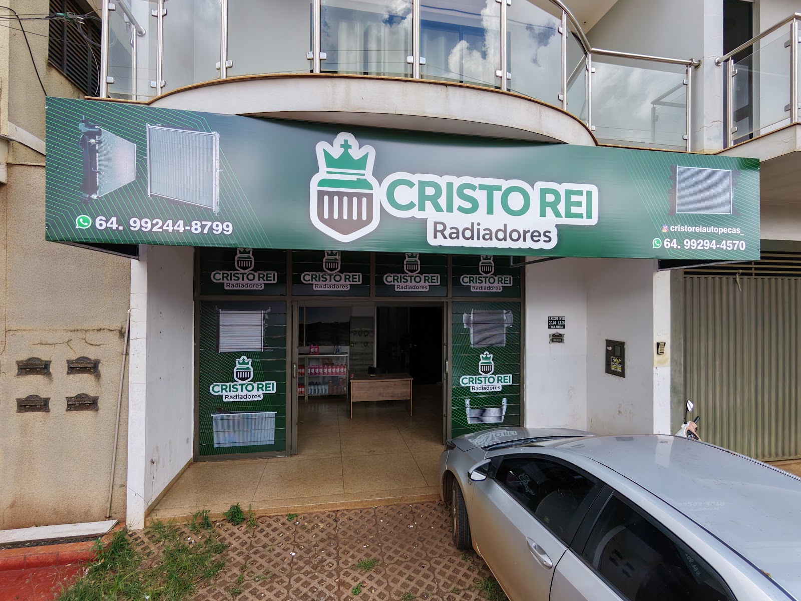 Logotipo da Cristo Rei Radiadores em Rio Verde - GO