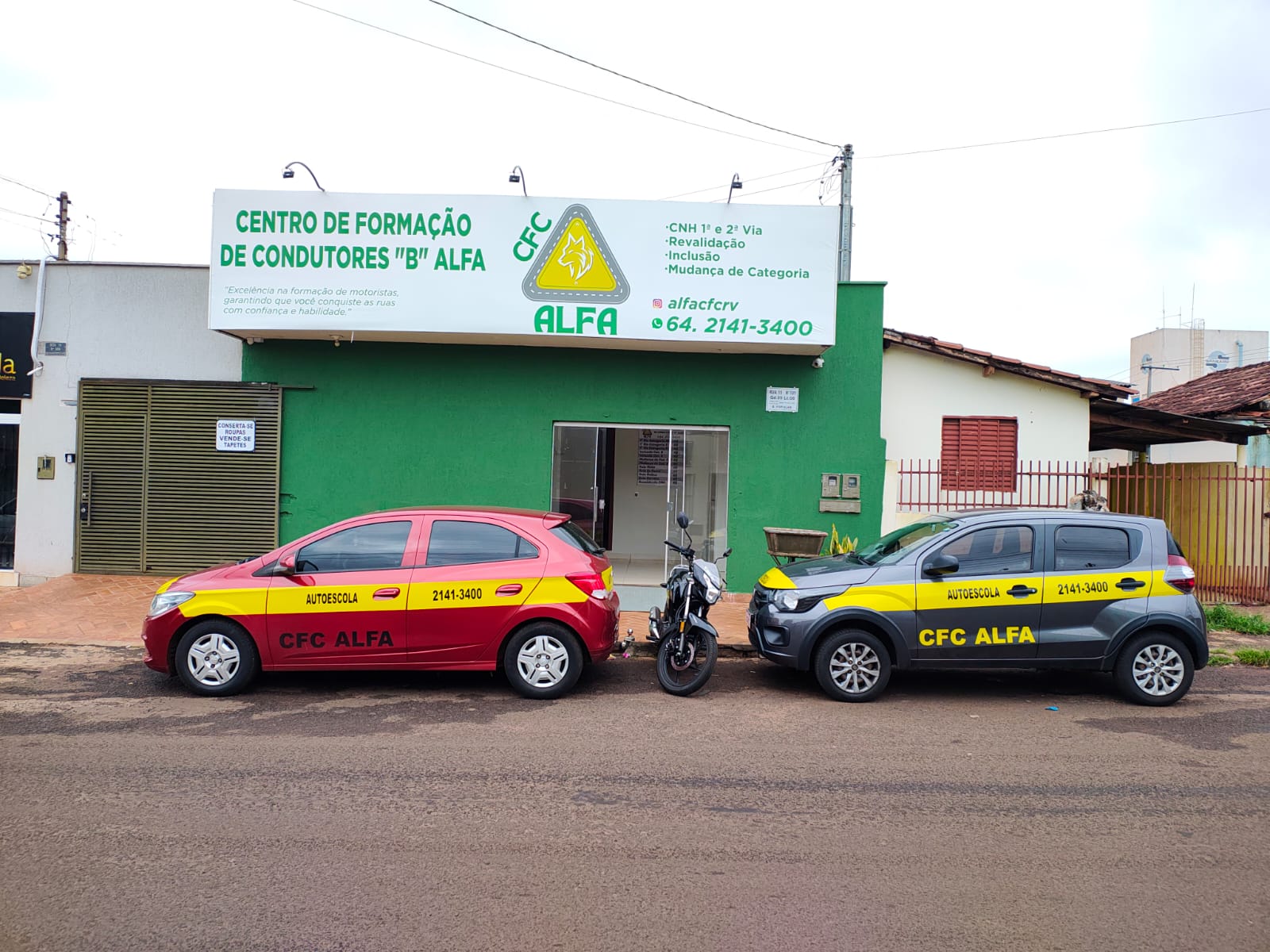 Logotipo da Autoescola Alfa em Rio Verde - GO