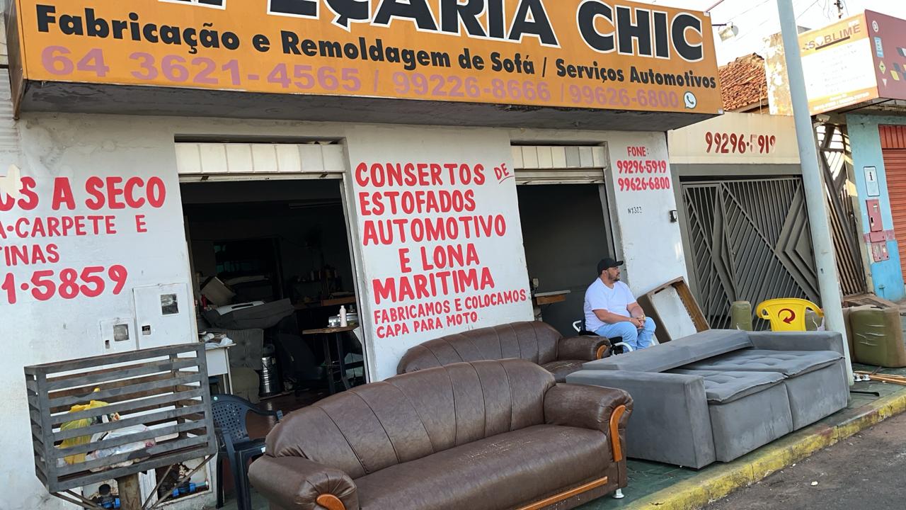 Logotipo da Tapeçaria Chic em Rio Verde - GO