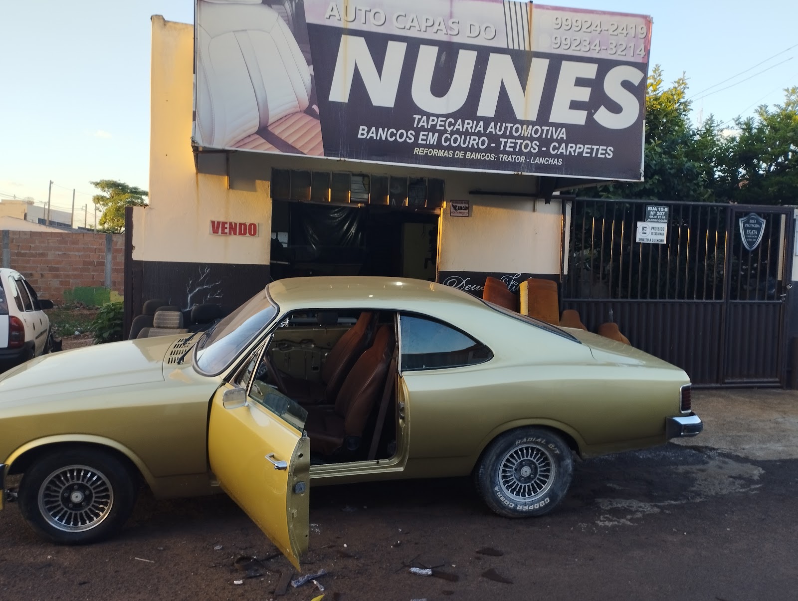 Logotipo da Tapeçaria do Nunes em Rio Verde - GO