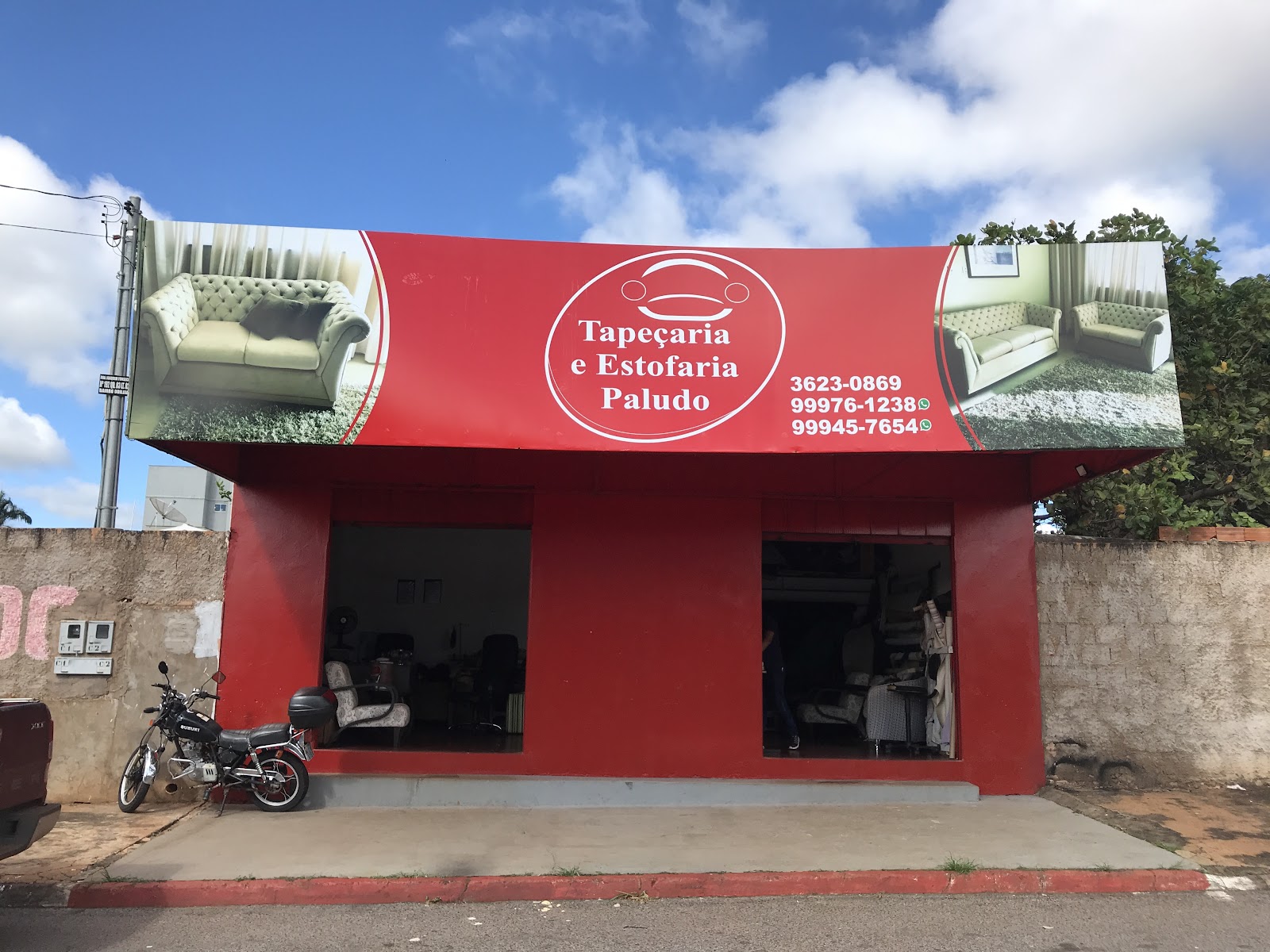 Logotipo da Tapeçaria Estofaria Paludo em Rio Verde - GO