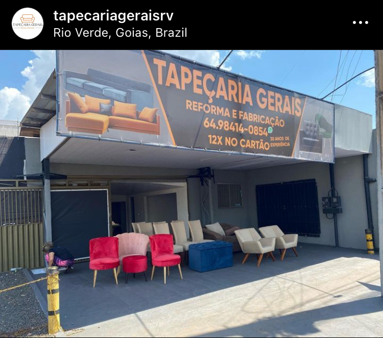 Logotipo da Tapeçaria Gerais Rio Verde em Rio Verde - GO