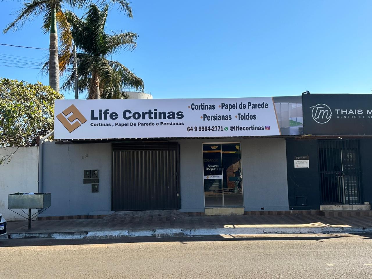 Logotipo da Life Cortinas em Rio Verde - GO