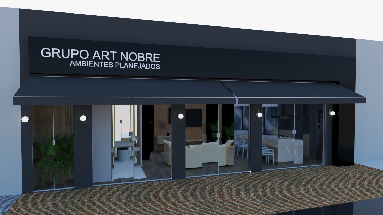 Logotipo da Art Nobre Interiores - Moveis Planejados, Cortinas, Persianas, Toldos, Tapetes, Cabeceiras e Papel de Parede em Rio Verde - GO