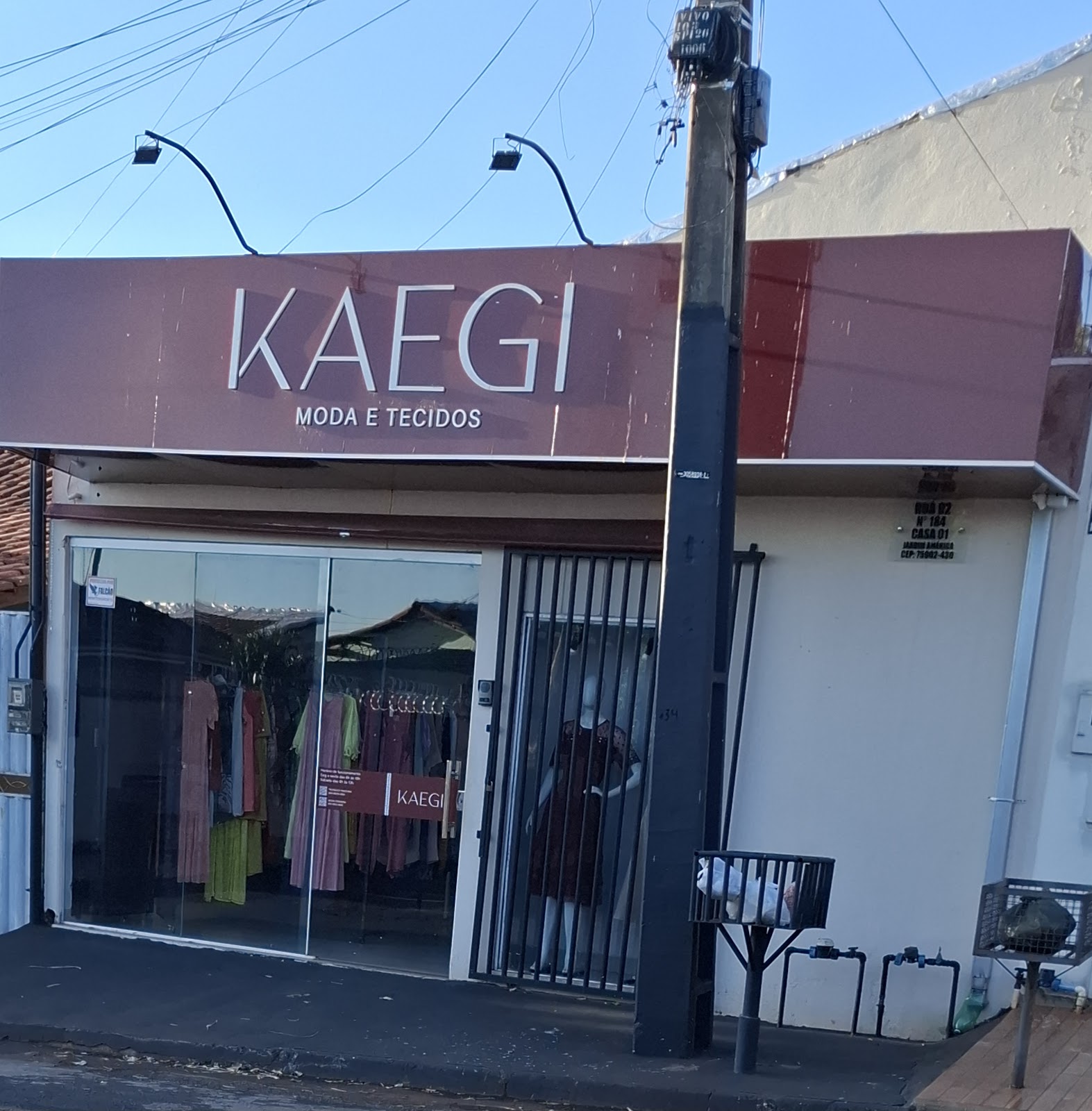 Logotipo da KAEGI TECIDOS E ENXOVAIS em Rio Verde - GO