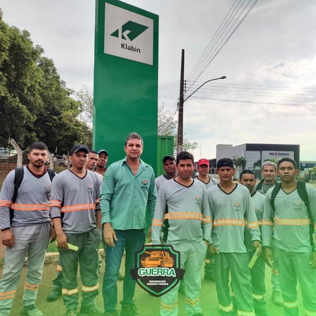 Logotipo da Guerra Manutenções Industriais em Rio Verde - GO