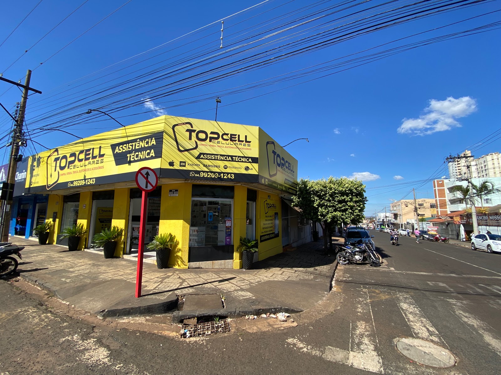 Logotipo da Top Cell assistência em Rio Verde - GO