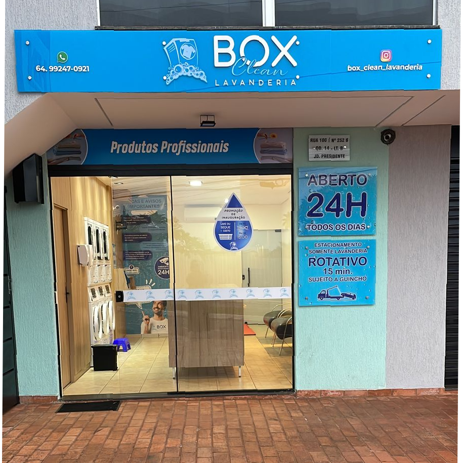 Logotipo da Lavanderia Box Clean - Rio Verde em Rio Verde - GO