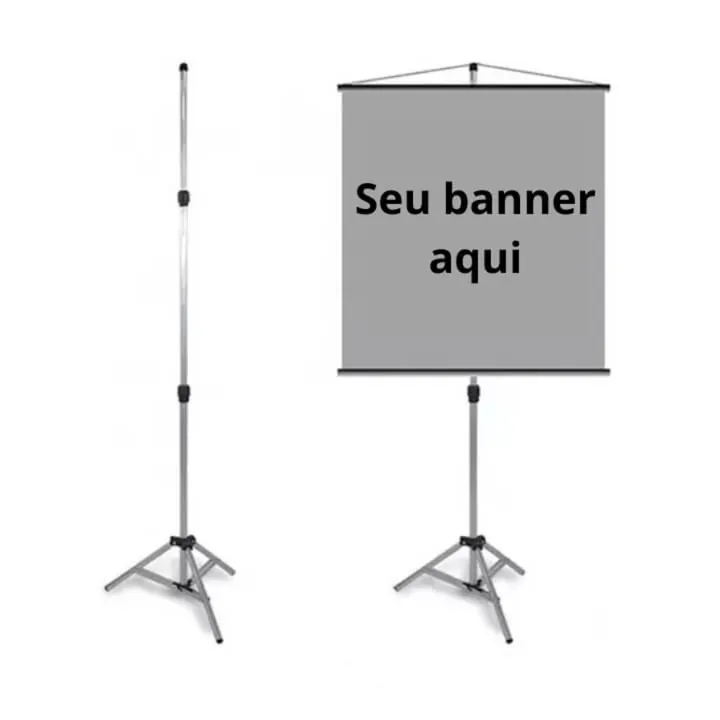 Suportes para Banner (Porta Banner, Tripé e Suporte)